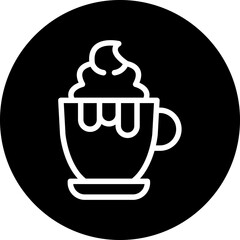 Vector Design Hot Chocolate Icon Style