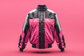 Vibrant F1 Racing Jacket Mockup with Cinematic Lighting and Details