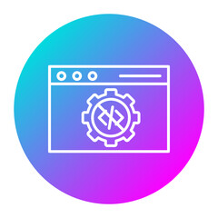 No Code vector icon. Can be used for No Code iconset.