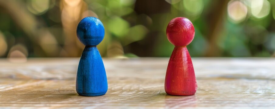 Professional HR manager mediating conflict resolution in the workplace