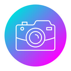Camera vector icon. Can be used for Communication and Media iconset.