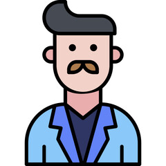 Vector Icon Psychiatrist, Mental, doctor, healthcare