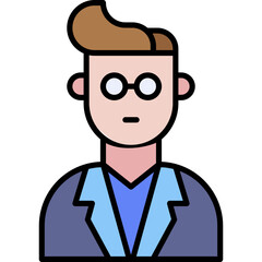 Vector Icon pharmacist, Professional, medicine, pharmaceutical, occupation