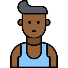 Vector Icon Sport, man, person, user, male
