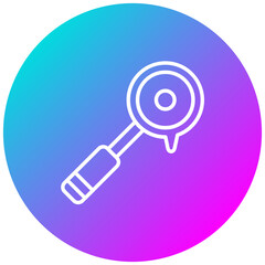 Crucible vector icon. Can be used for Mettalurgy iconset.