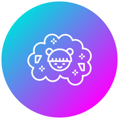 Sticker vector icon. Can be used for Printing iconset.