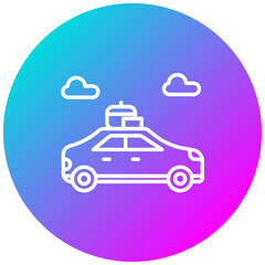 Family Car vector icon. Can be used for Child Adoption iconset.