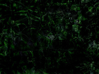 Green grunge abstract concrete wall texture background 
