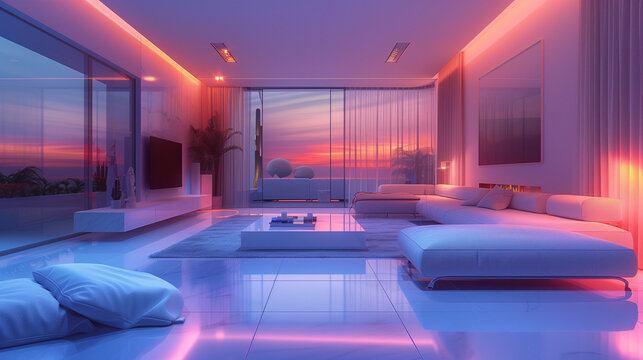 interior of a bedroom