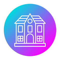 House vector icon. Can be used for Crisis Mangement iconset.