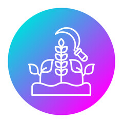 Harvest farming vector icon. Can be used for Agriculture iconset.