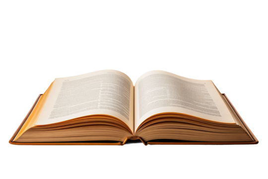 The Blank Canvas of Knowledge on a White or Clear Surface PNG Transparent Background.