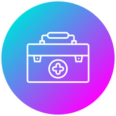 Aid vector icon. Can be used for Charity iconset.