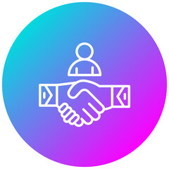 Customer Loyalty vector icon. Can be used for Survey iconset.