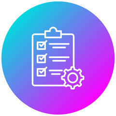 Project Management vector icon. Can be used for Business Performance iconset.