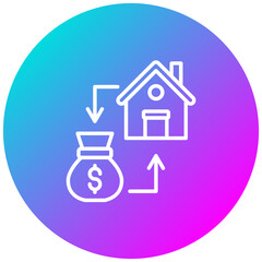 Loan Modification vector icon. Can be used for Loan iconset.