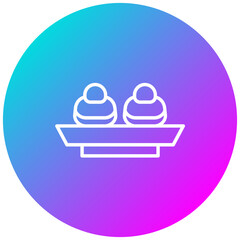 Brioche vector icon. Can be used for World Cuisine iconset.