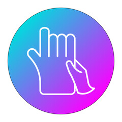 Obraz premium Hand Massage vector icon. Can be used for Spa iconset.