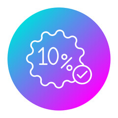 Shopping Discount vector icon. Can be used for Business and Finance iconset.