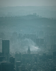 롯데타워에서 바라본 서울