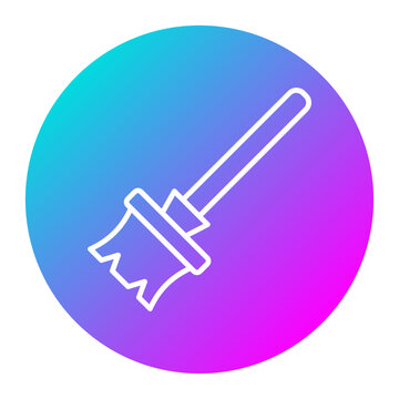 recommend clip art: Broom vector icon. Can be used for Home Improvements iconset.