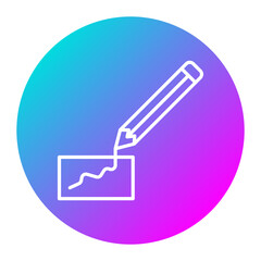 Pencil vector icon. Can be used for Home Improvements iconset.