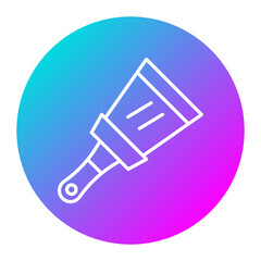 Putty Knife vector icon. Can be used for Home Improvements iconset.