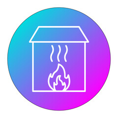 Heating vector icon. Can be used for Home Improvements iconset.