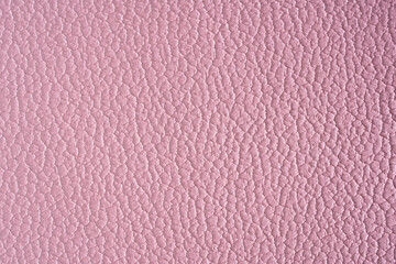 Fototapeta premium Pink natural leather textured background.