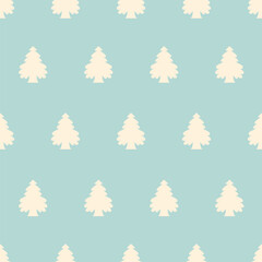 seamless pattern, tree art surface design for fabric scarf and decor
