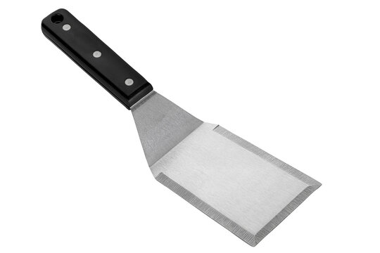 Barbecue and grill spatula bottle hook tongs tools set on White Background