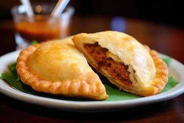 Chilean empanadas with a golden, flaky crust.