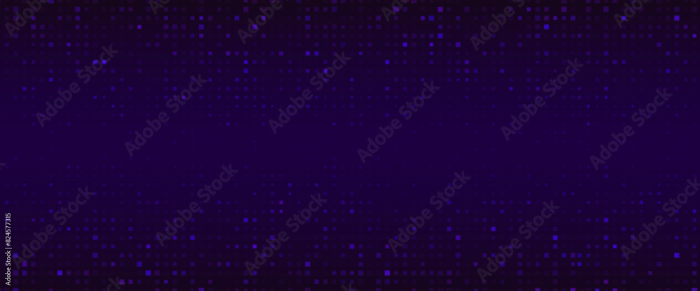 Poster tech pixel bg. abstract pattern background for finance data or medical design. futuristic grid and n