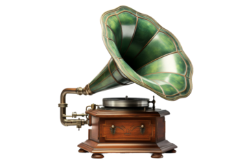 Symphony of Nostalgia on a White or Clear Surface PNG Transparent Background.