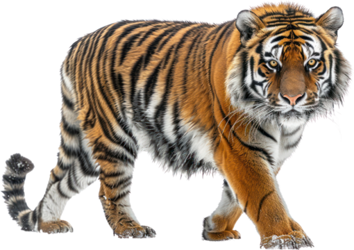 Full body shot of a Tiger, Generative Ai