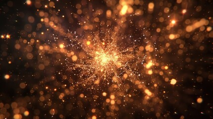 Gold firework fireworks backgrounds in PNG