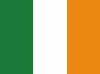 Ireland  Flag, flag of Ireland, Accurate dimensions and official colors. Symbol of patriotism and freedom.