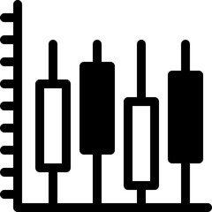 graph, bar graph, bar chart, stats, statistics Icon