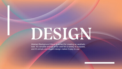 Premium Gradient Backgroudn Design Template