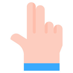 Vector Icon hold, hand, hands and gestures, gestures, sign