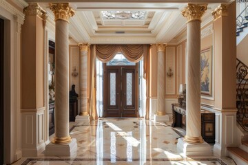 Classical Entrance Hall Interior