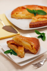 Pears tart.