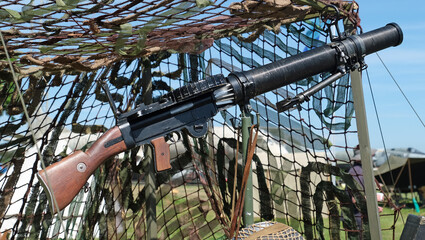 The Lewis gun is a First World War–era light machine gun. Designed privately in the United States...