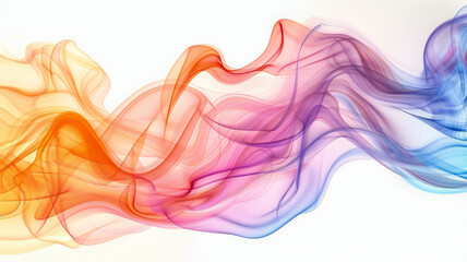 abstract colorful smoke for background