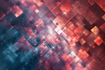 Obraz premium Futuristic AI technology background with abstract patterns, neural networks, and digital elements.