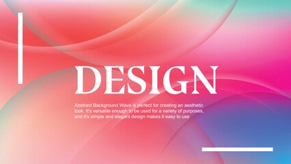 Premium Gradient Backgroudn Design Template