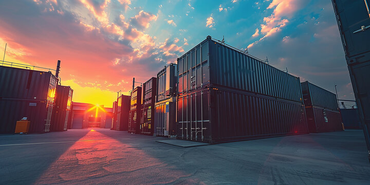 Containers with phase change materials for efficient thermal energy storage in industry