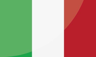 Italy National Flag for background, backdrop. Vector illustration