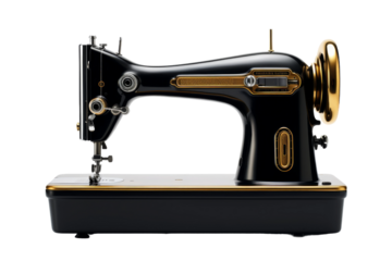 Elegance in Stitches on a White or Clear Surface PNG Transparent Background.