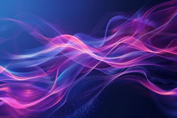 Fototapeta premium Futuristic AI technology background with abstract patterns, neural networks, and digital elements.